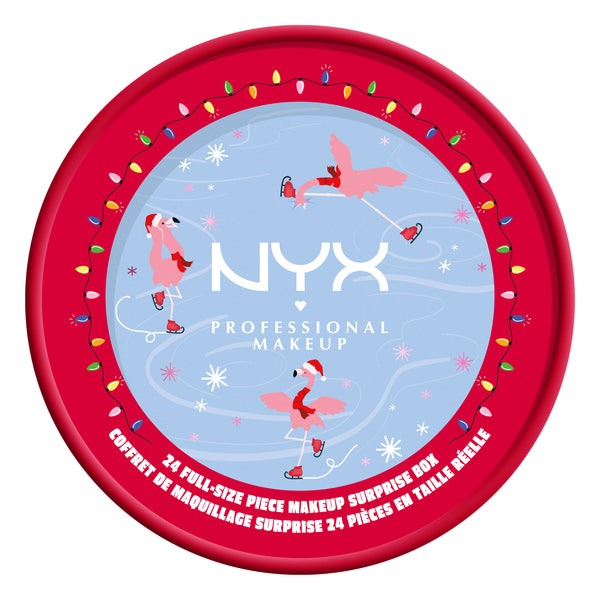 NYX Professional Makeup 24 Full-Size Piece Makeup Surprise Box. Advendikalender 24 päeva komplekt