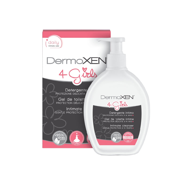 Dermoxen 4Girls Protective Intimate Cleanser For 3-14 Years . Intiimpesugeel 3-14.a. tüdrukutele 200 ML