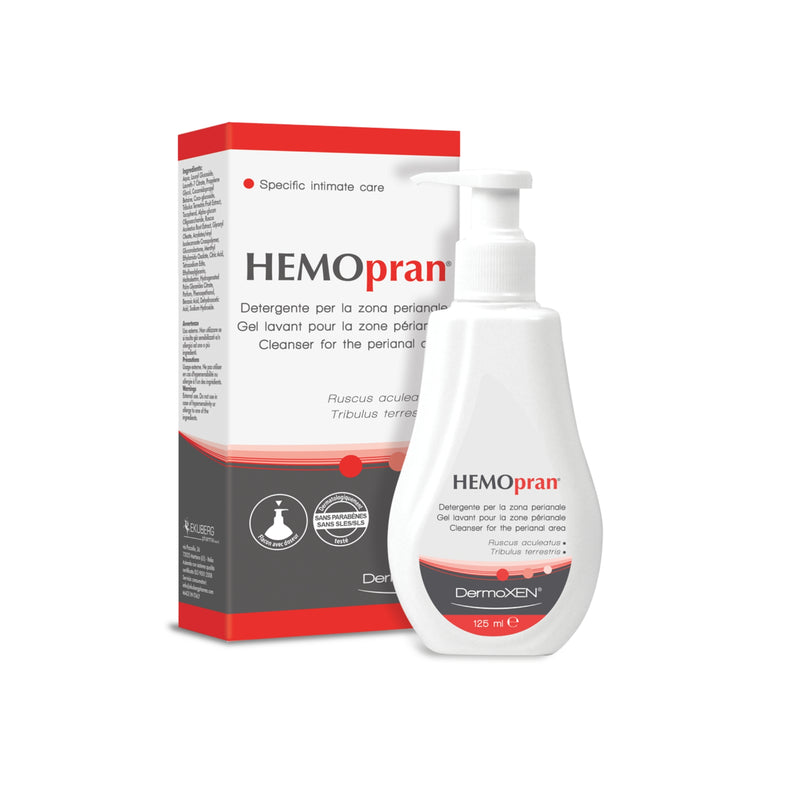 Dermoxen Hemopran Cleanser For The Perianal Area. Perianaalpiirkonna puhastusgeel hemorroididele 125 ML
