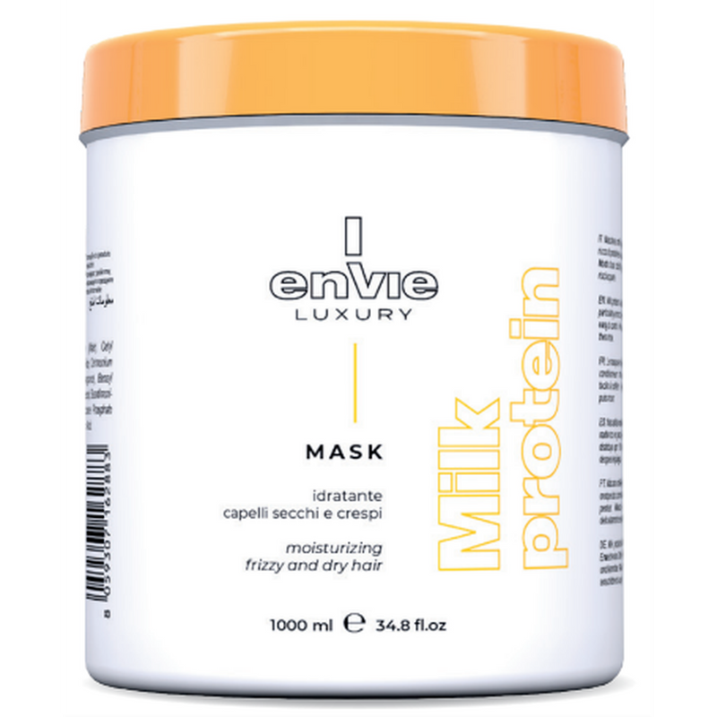 Envie Milk Mask Frizzy And Dry Hair. Piimaproteiinidega mask kräsus ja kuivadele juustele 1000ml
