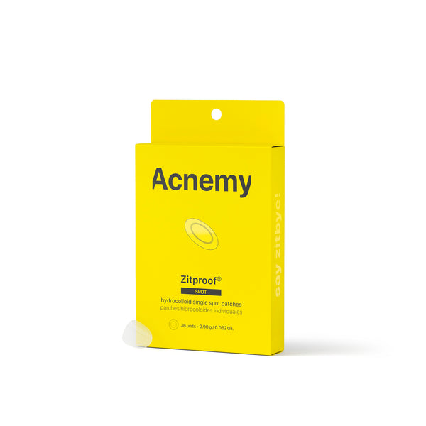 Acnemy ZITPROOF® SPOT Individual Hydrocolloid Patches. Hüdrokolloidplaastrid vistrikele 36 plaastrit