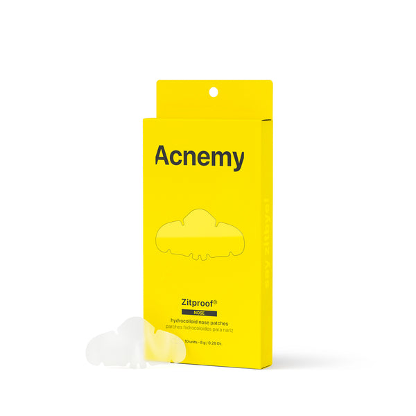 Acnemy ZITPROOF® NOSE Hydrocolloid Nose Patches. Hüdrokolloidplaastrid ninale 10 plaastrit