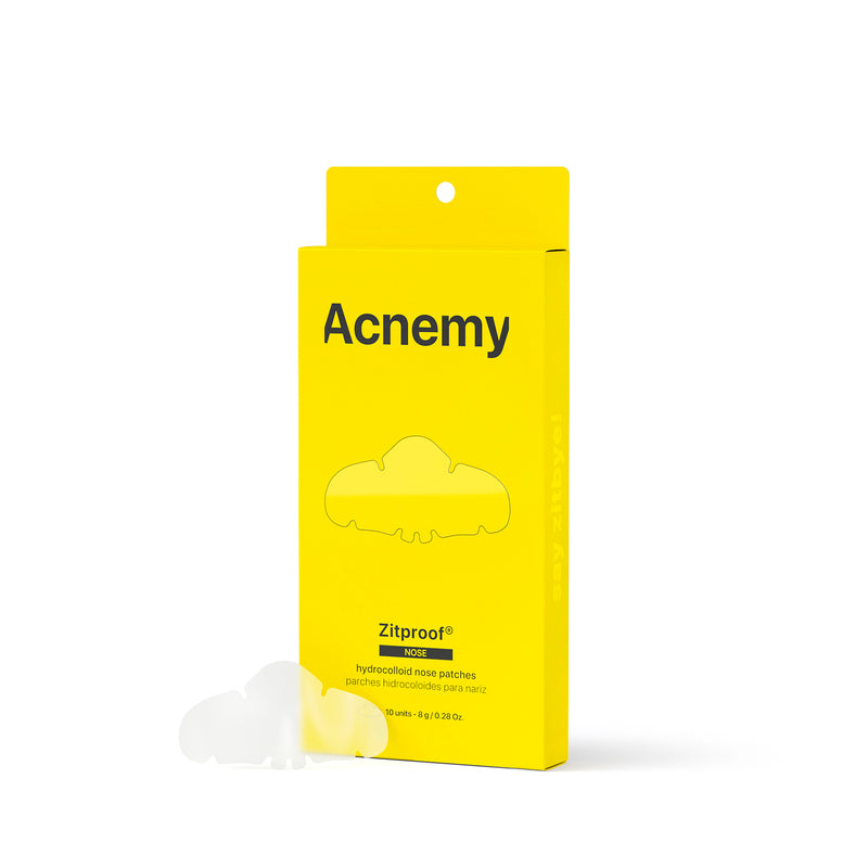 Acnemy ZITPROOF® NOSE Hydrocolloid Nose Patches. Hüdrokolloidplaastrid ninale 10 plaastrit