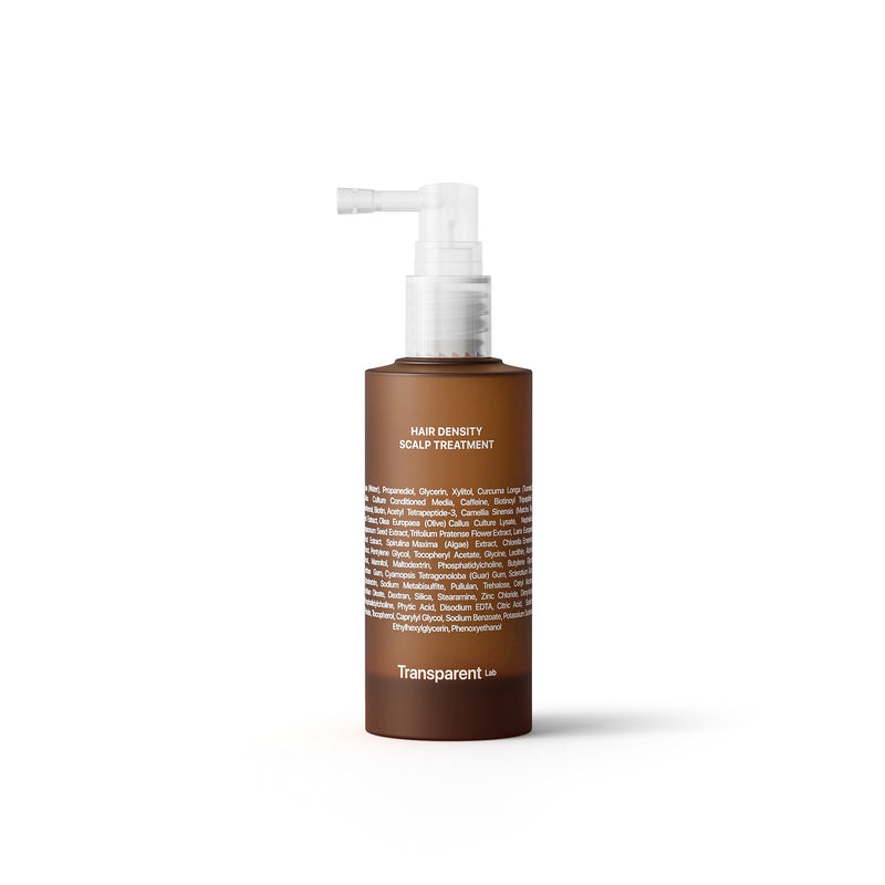 Transparent Lab HAIR DENSITY SCALP TREATMENT Slow-Aging Scalp Serum. Juuksekasvu stimuleeriv peanahaseerum 50ml