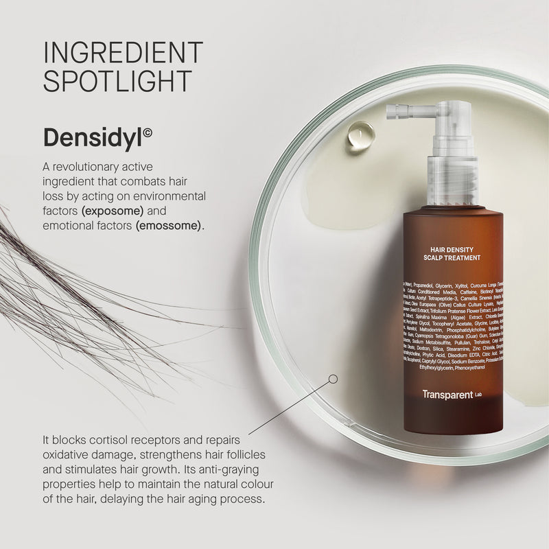Transparent Lab HAIR DENSITY SCALP TREATMENT Slow-Aging Scalp Serum. Juuksekasvu stimuleeriv peanahaseerum 50ml