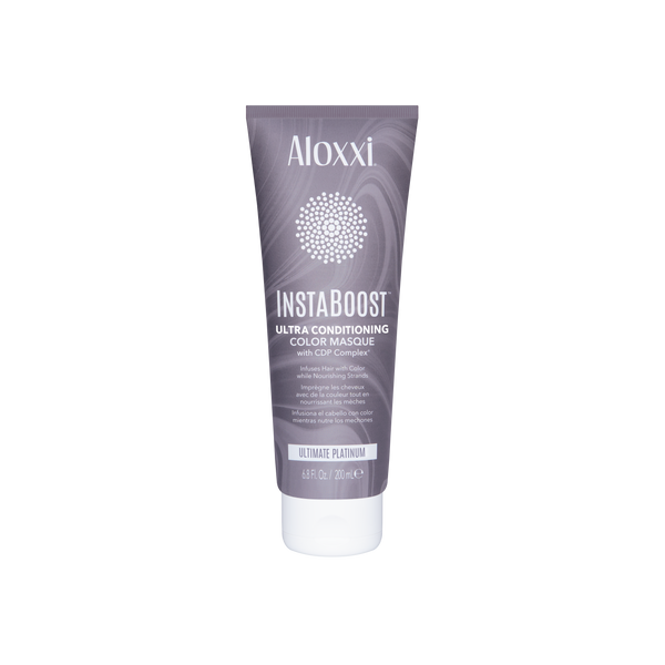 Aloxxi Instaboost Ultra Conditioning Color Masque Ultimate Platinum. Tooniv palsam-mask ultra plaatinum 200ml