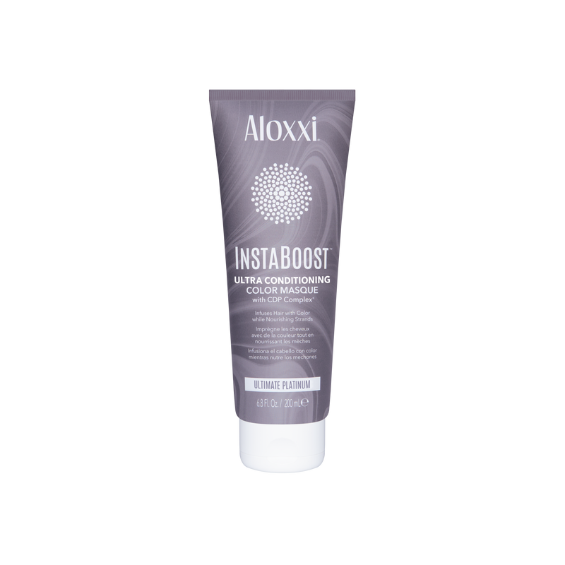 Aloxxi Instaboost Ultra Conditioning Color Masque Ultimate Platinum. Tooniv palsam-mask ultra plaatinum 200ml