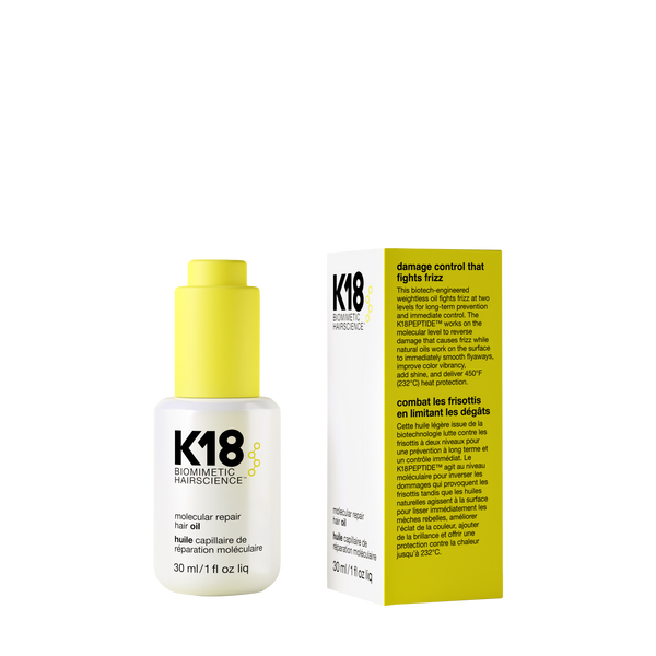 K18 Biomimetic Hairscience Molecular Repair Hair Oil. Molekulaarsel tasandil juukseid parandav juukseõli  30ml