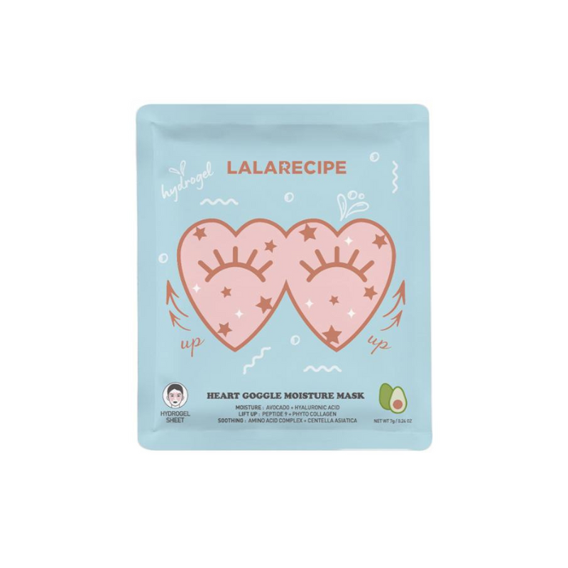 Lalarecipe Lalarecipe Heart Goggle Moisture Mask 1pcs. Lalarecipe Heart Goggle Moisture Mask silmamask 1tk