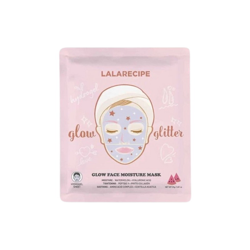 Lalarecipe Lalarecipe Glow Face Moisture Mask 1pcs. Lalarecipe Glow Face Moisture Mask näomask 1tk