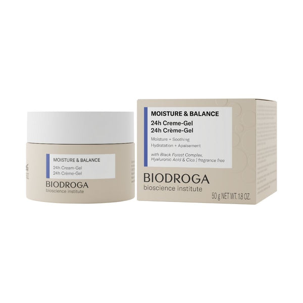 Biodroga Bioscience Institute Moisture & Balance 24h Cream-Gel. Niisutav ja tasakaalustav geel-kreem 50ml