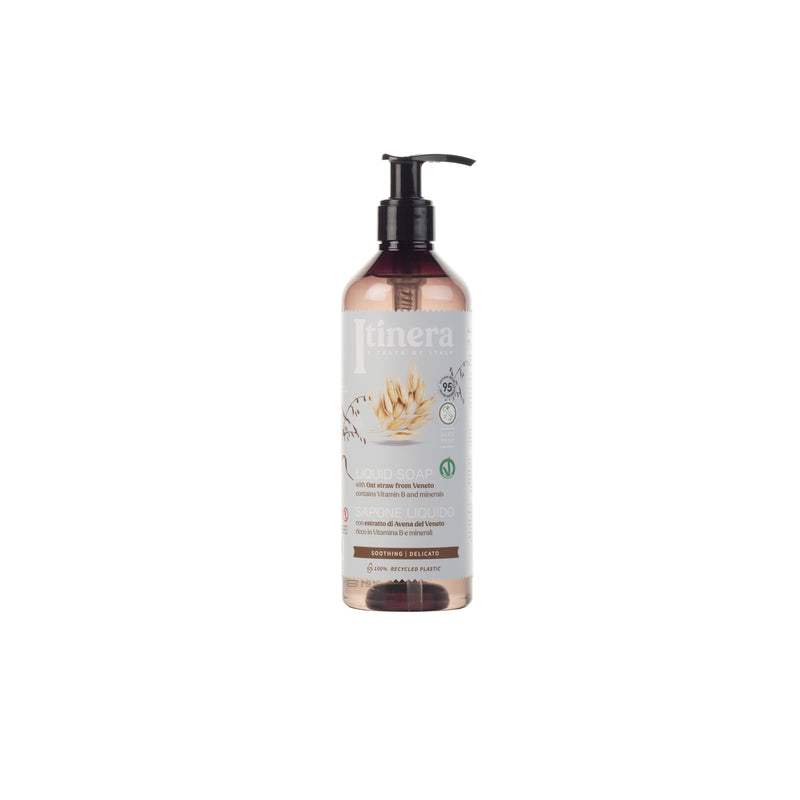 Itinera Liquid Soap with Oat Straw . Rahustav vedelseep kaera ekstraktiga         370ml