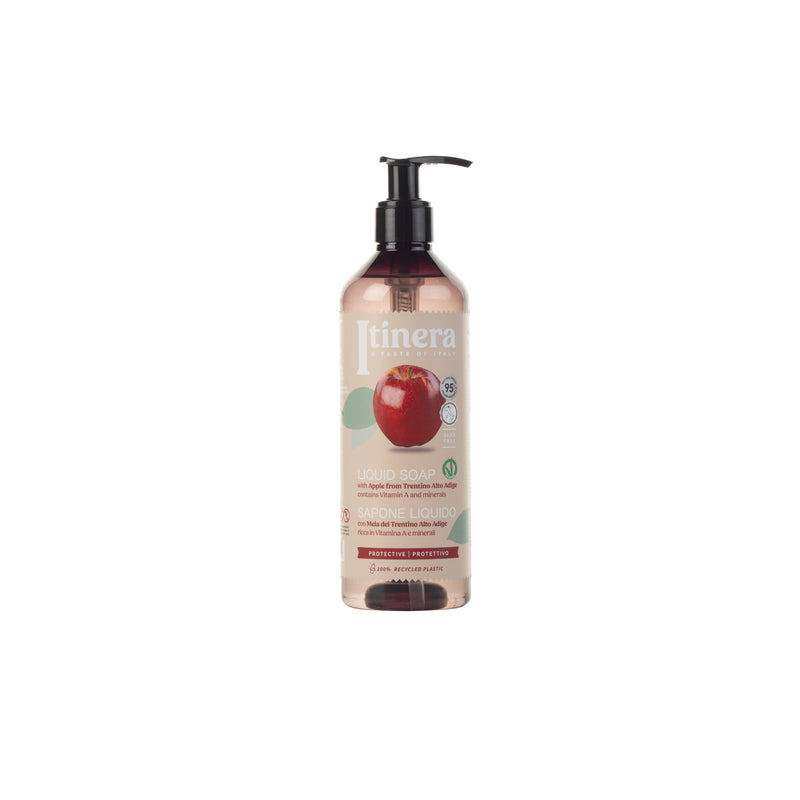 Itinera Liquid Soap with Apple . Õrnatoimeline vedelseep õuna ekstraktiga      370ml
