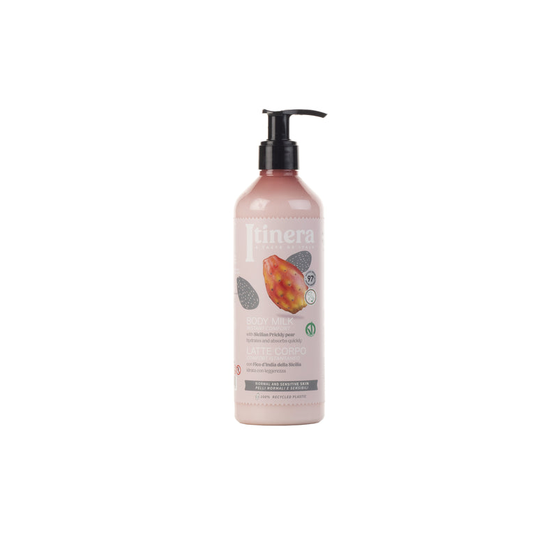 Itinera Body Milk Instant with Prickly Pear. Viigikaktuse ekstraktiga kehapiim tundlikule ja normaalsele nahale 370ml