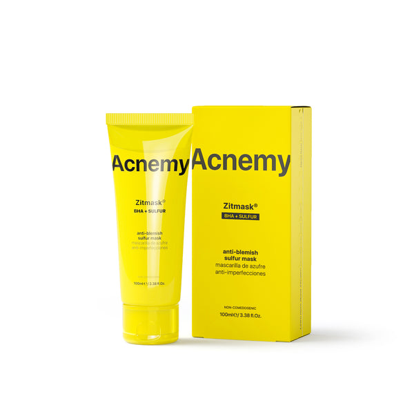 Acnemy ZITMASK® Anti-Blemish Sulfur Mask. Poore puhastav näomask aknelisele nahale 100ml