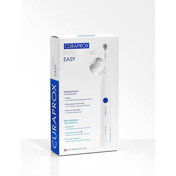 Curaprox Hydrosonic Easy Electric Toothbrush + Brush Heads 1Pcs. Elektriline hambahari + vahetusharjad 1tk