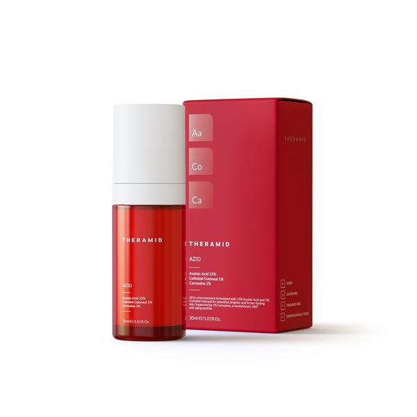 Theramid AZID Azelaic Acid 15% Treatment. Aselaiinhappe hooldusseerum 30ml