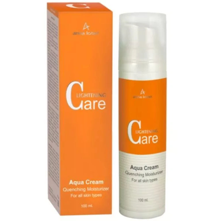 Anna Lotan Lightening Care Aqua Cream , nahka kirgastav kerge kreem 100 ml