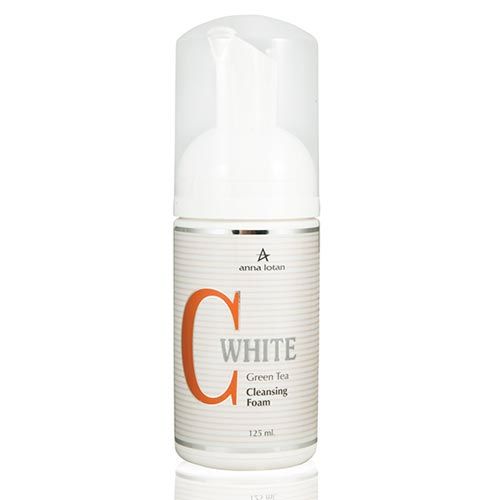Anna Lotan Lightening Care C White Green Tea Clensing Foam , nahka kirgastav õrn näopuhastusvaht 125 ml
