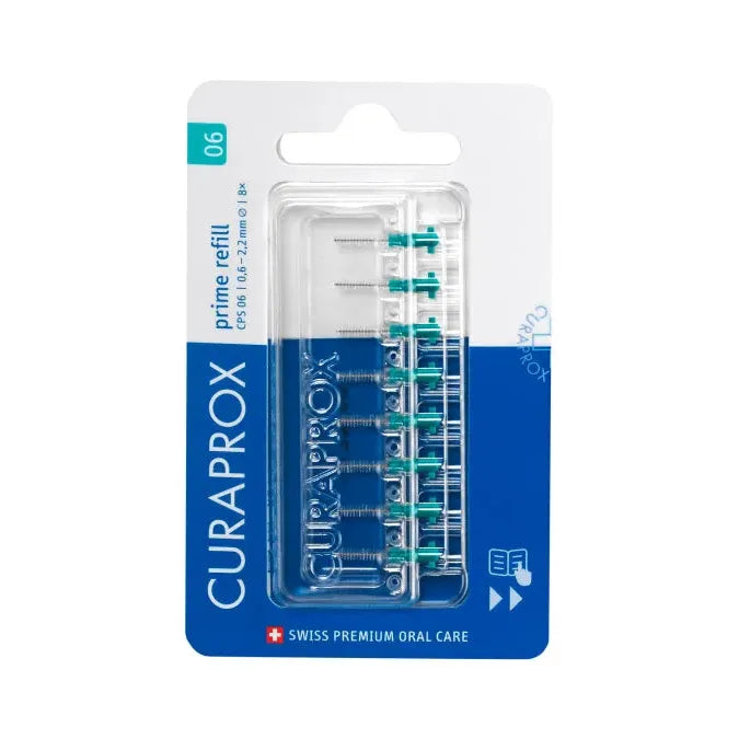 Curaprox hambavaheharjade täitepakk 0,6mm (8tk pakis)