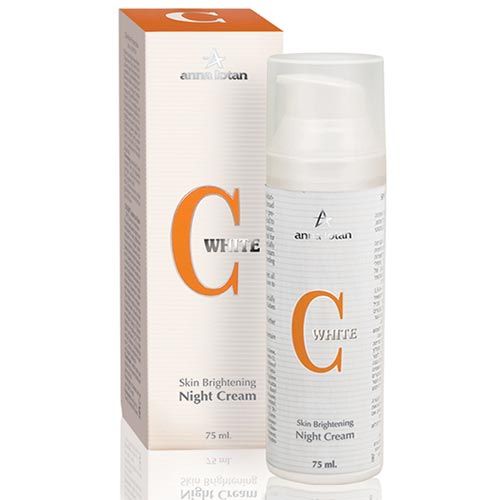 Anna Lotan Lightening Care C White Night Cream, nahka kirgastav kerge öökreem 75 ml