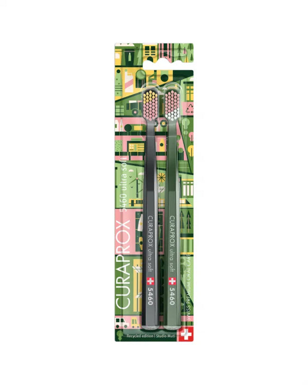 ERIKOLLEKTSIOON - Curaprox 5460 Duo RECYCLED ultra soft 2 tk