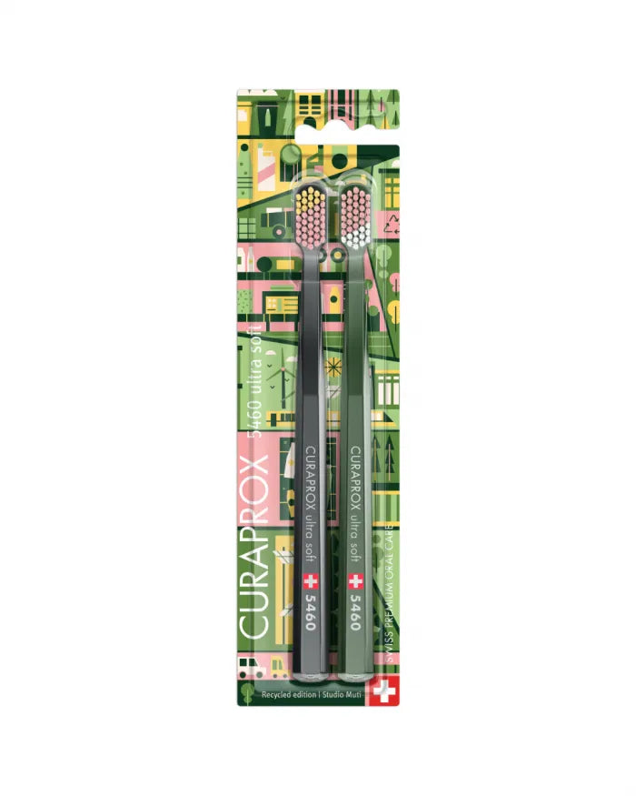 ERIKOLLEKTSIOON - Curaprox 5460 Duo RECYCLED ultra soft 2 tk