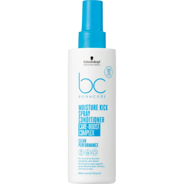 Schwarzkopf Professional BC Bonacure Moisture Kick Spray Conditioner Glycerol. Niisutav spreipalsam normaalsetele/kuivadele juustele 200ml
