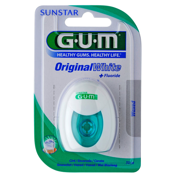 GUM Original White Floss. Valgendav hambaniit 30m