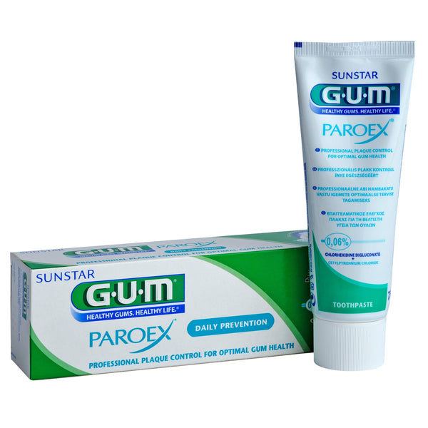 GUM Paroex 0,06% Toothpaste. Hambapasta 0,06% kloorheksidiindiglükonaadiga 75ml