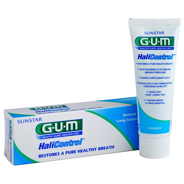 GUM HaliControl Toothpaste. Geeljas hambapasta halva hingeõhu vastu 75ml