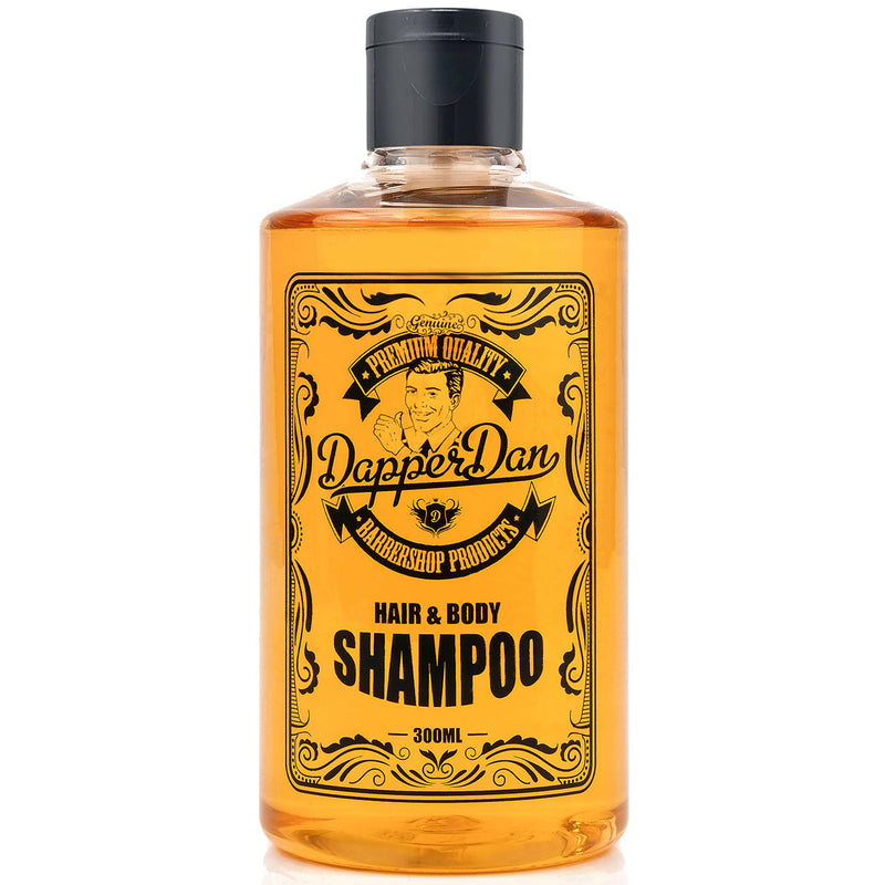 Dapper Dan Shampoo Hair & Body. Juukse- ja kehašampoon 300ml