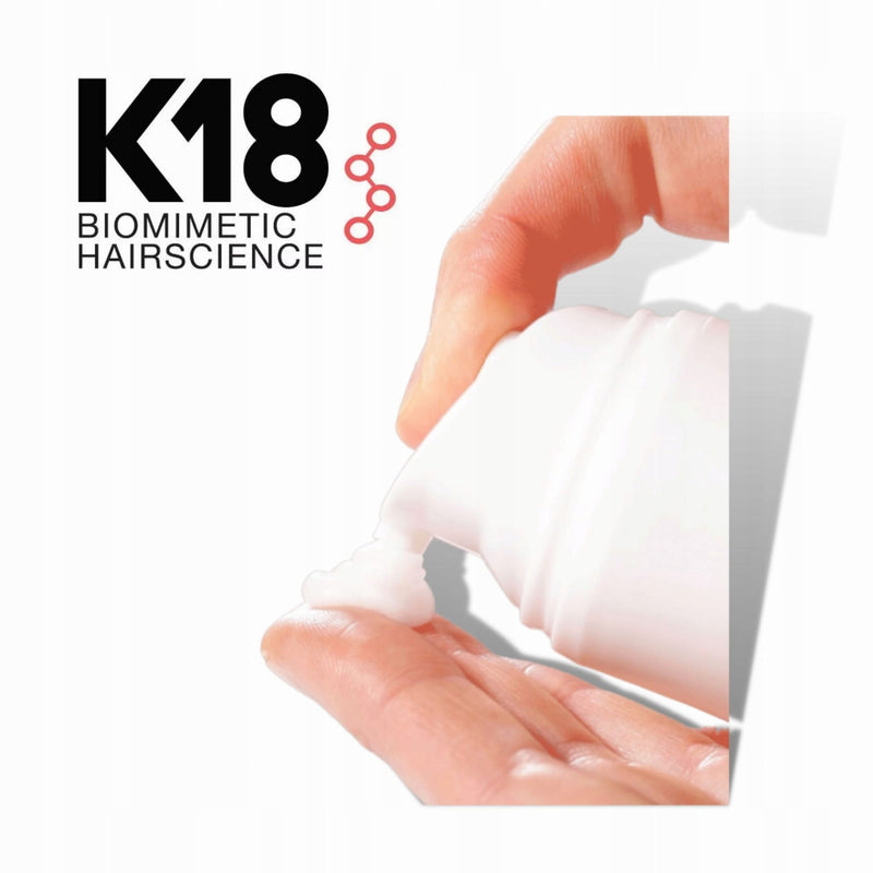 K18 Biomimetic Hairscience Leave-In Molecular Repair Hair Mask. Pähejäetav molakulaarne mask (erinevad suurused)