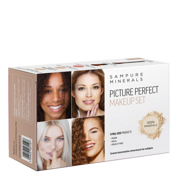 Sampure Minerals Picture Perfect Makeup Set Ivory. 5-osaline jumestuskomplekt (erinevad toonid)