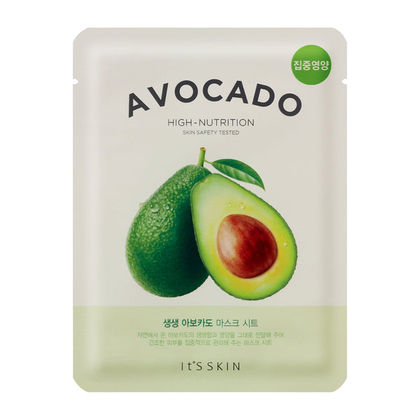 It'S SKIN The Fresh Mask Sheet Avocado. Toitev avokaado kangasmask 21g