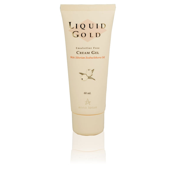 Anna Lotan Liquid Gold Cream Gel Emulsifier Free. Geel-kreem Siberi astelpaju õliga kõikidele nahatüüpidele 60ml