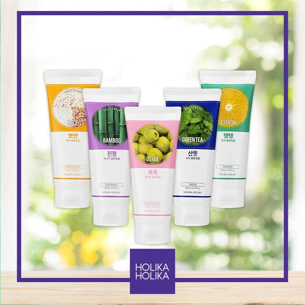 Holika Holika  Daily Fresh Green Tea Cleansing Foam, Fresh. Puhastusvaht fermenteeritud rohelise tee ekstraktiga 150ml