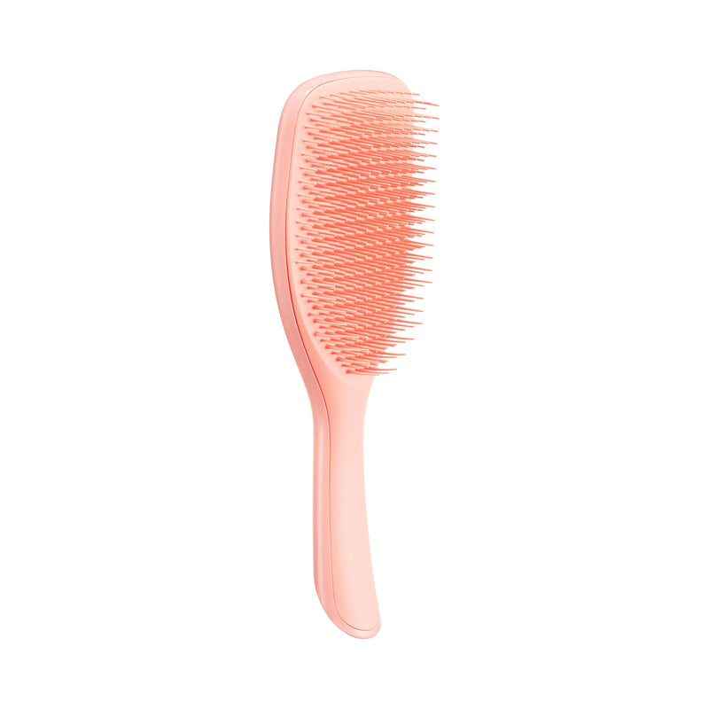 Tangle Teezer The Wet Detangler Large Size Hairbrush For All Hair Types Peach Glow. Käepidemega suur pusahari virsikuroosa 1tk