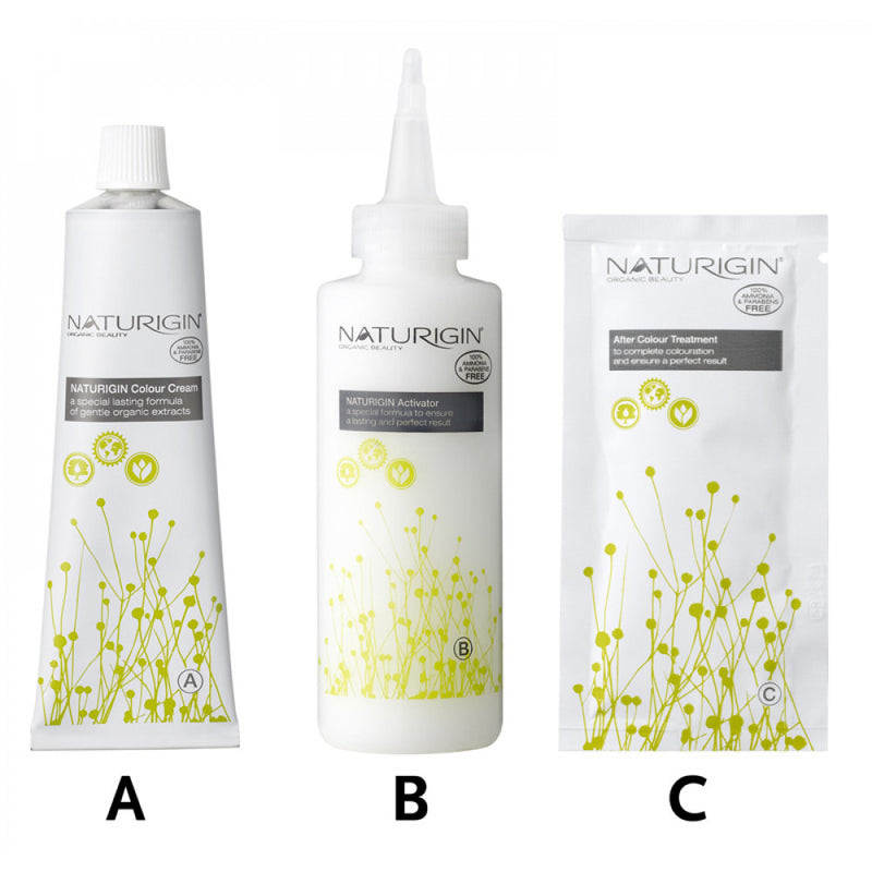 Naturigin Organic Based 100% Permanent Hair Colours Lightest Blonde Ash 10.2. Püsijuuksevärv särav hele saarepuu blond 115ml