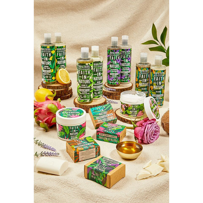 Faith In Nature Restoring Body Wash Wild Rose. Taastav kehapesugeel orgaanilise metsiku roosi õliga  400ml