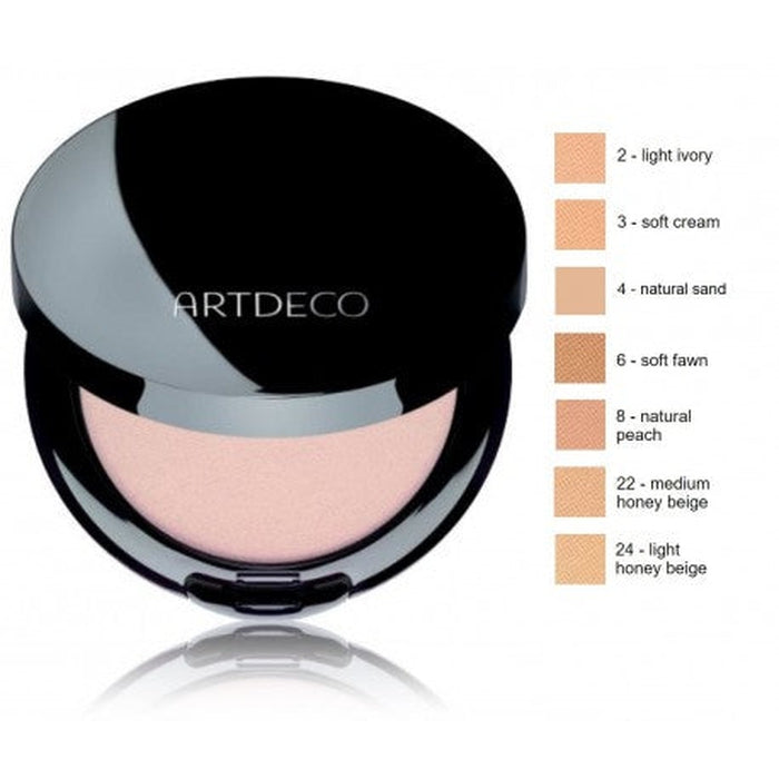 Artdeco High Definition Compact Powder 8 Natural Peach. HD-kompaktpuuder 10g