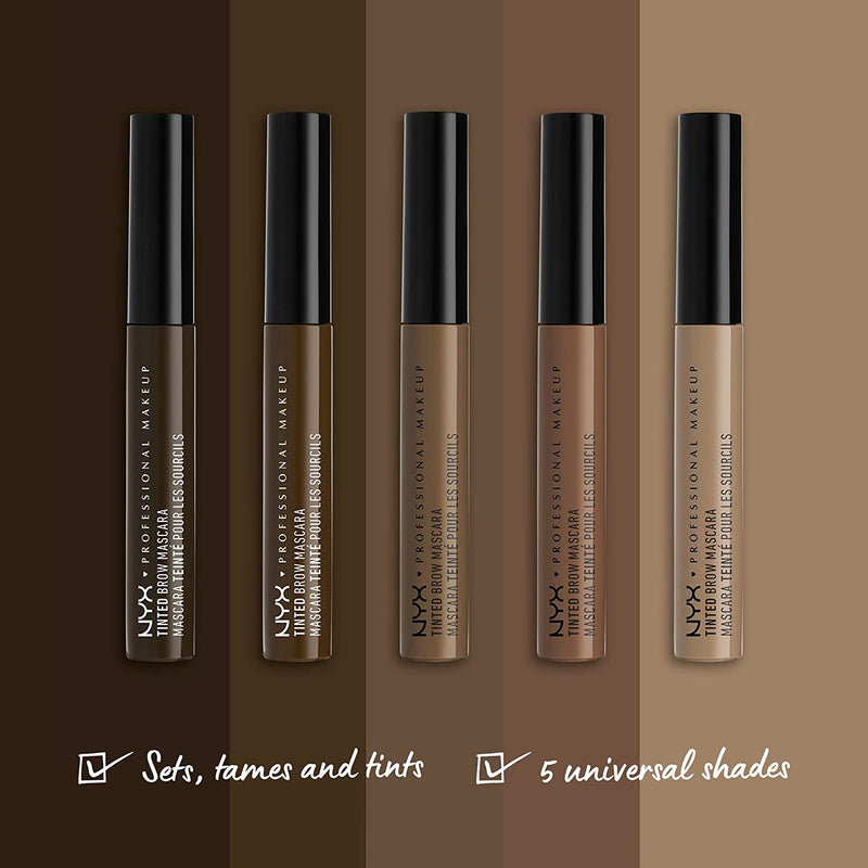 NYX Professional Makeup Tinted Brow Mascara. Pigmenteeritud kulmutušš 6.5ml (erinevad toonid)