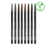 NYX Professional Makeup Precision Brow Pencil Black. Mitmeotstarbeline kulmupliiats 0.13g