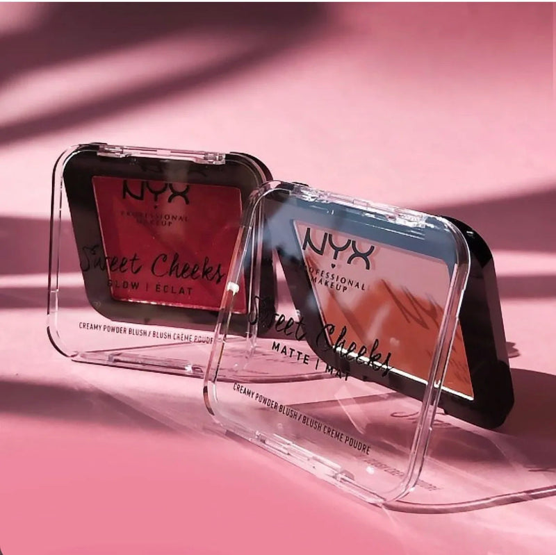 NYX Professional Makeup Sweet Cheeks Matte Creamy Powder Blush. Matt viimistluse ja tugeva pigemndiga põsepuna 5g (erinevad toonid)