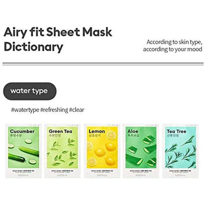 Missha Airy Fit Sheet Mask Honey. Sära andev kangasmask meega 19g