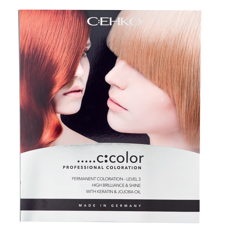 C:ehko C:Color Permanent Coloration 10 Black. Kreemjas püsivärv must 110ml