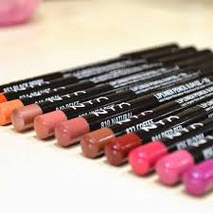 NYX Professional Makeup Slim Lip Pencil. Kreemjas kauapüsiv huulepliiats 1g (erinevad toonid)