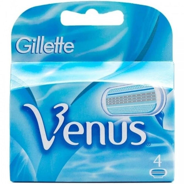 Gillette Venus Replacement Blades Refills. Vahetatav 3 teraga raseerimispea naistele 4tk