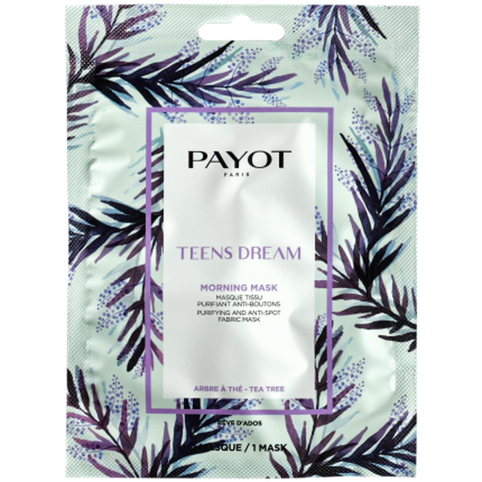 Payot Teens Dream Morning Mask Purifying And Anti-Spot, Tea Tree. Rasuse naha sügavpuhastav hommikumask teepuu ekstraktiga 1tk