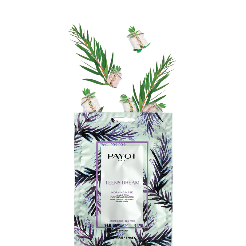 Payot Teens Dream Morning Mask Purifying And Anti-Spot, Tea Tree. Rasuse naha sügavpuhastav hommikumask teepuu ekstraktiga 1tk